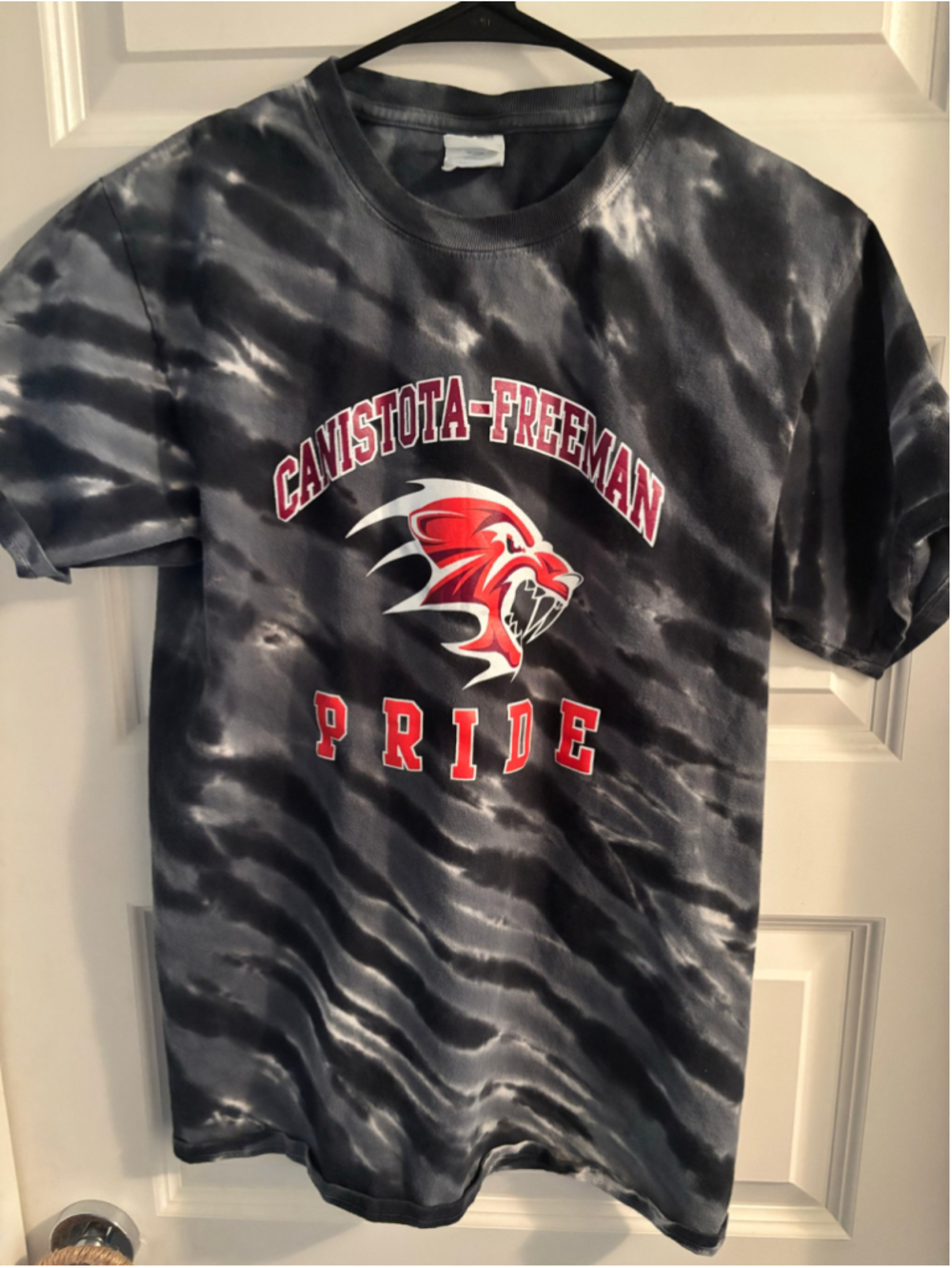 Vintage Canistota Freeman Pride Tie Dye Shirt Small South Dakota Football Co-Op